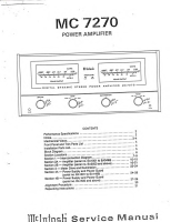 McIntosh MC-7270 - Service manual
